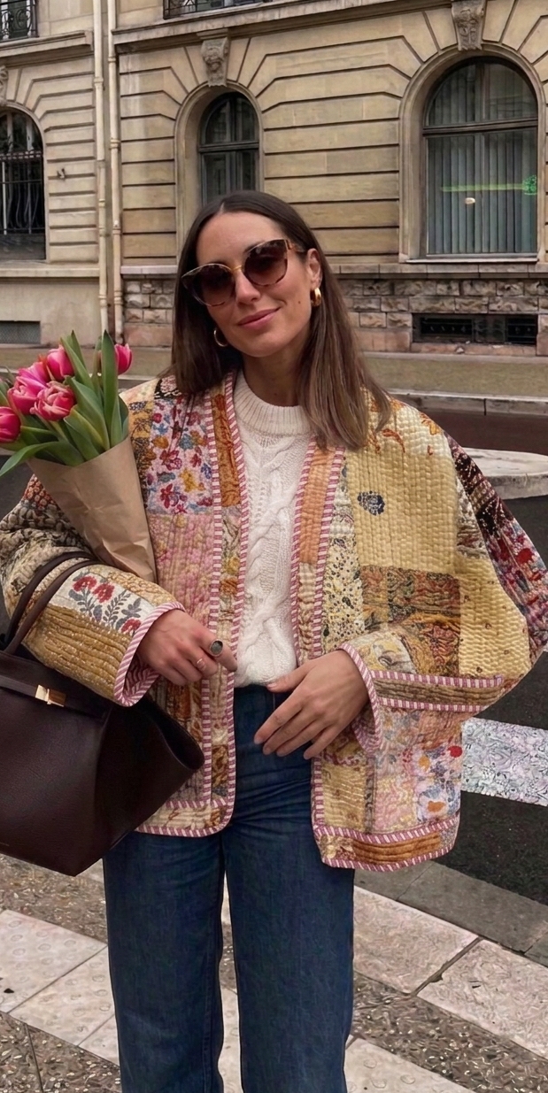 The Harvest Kantha Jacket