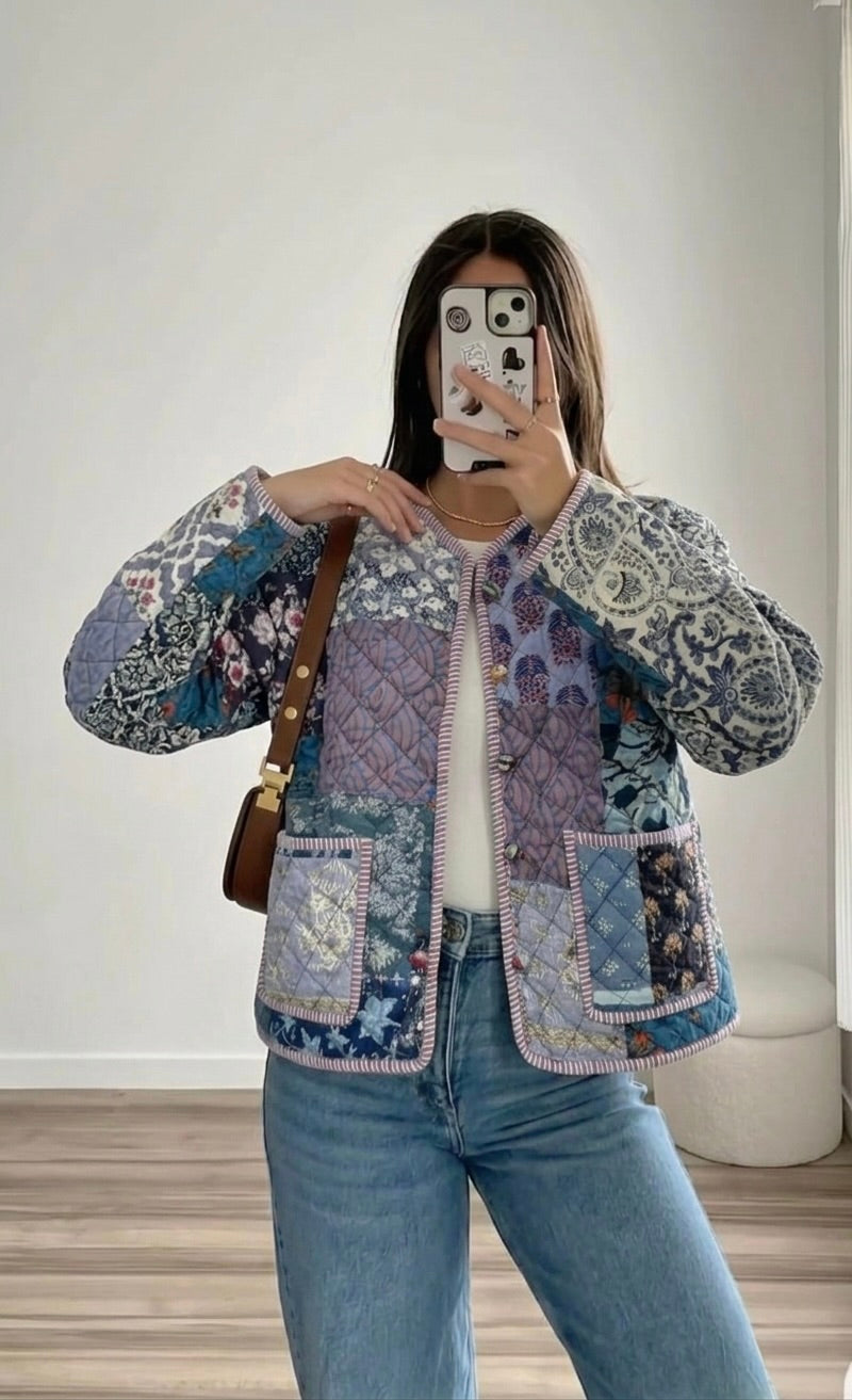 The Indigo Mosaic Jacket