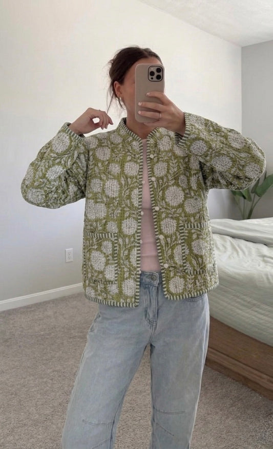 The Olive Blossom Jacket