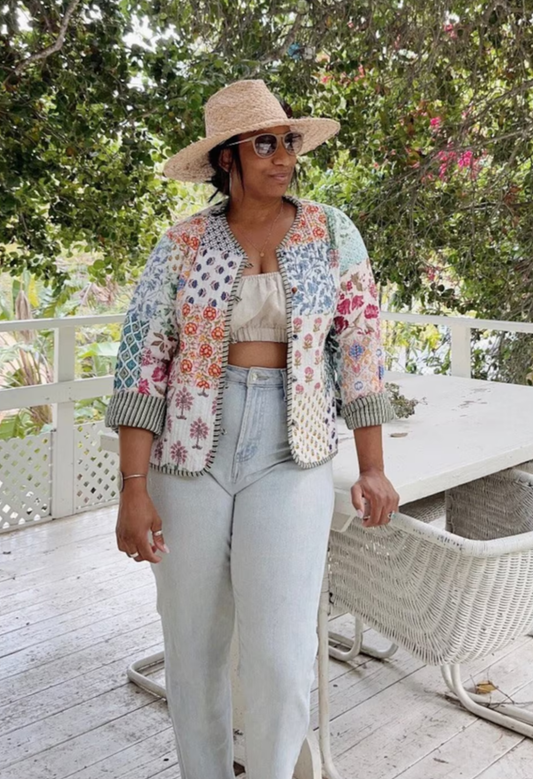 The Meadow Kantha Jacket