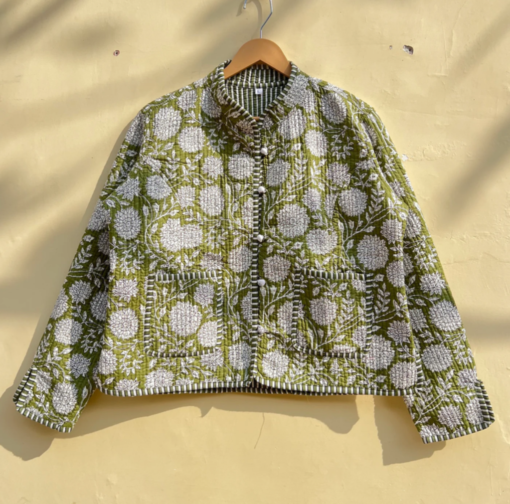 The Olive Blossom Jacket