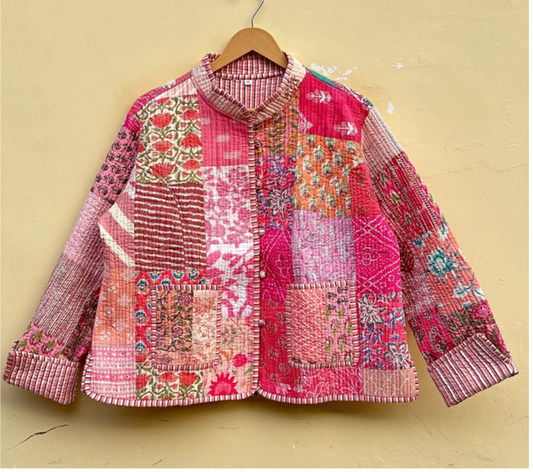 The Rosette Kantha Jacket
